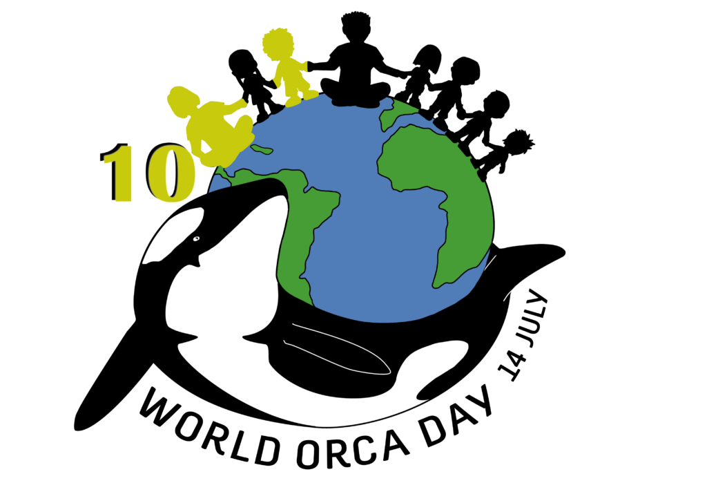 World Orca Day - Logo 10 sticker